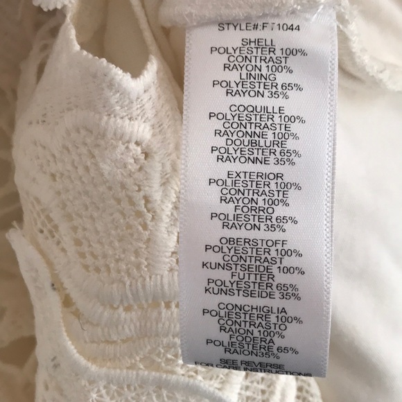 Anthropologie Greylin small crochet tank top - Picture 5 of 5